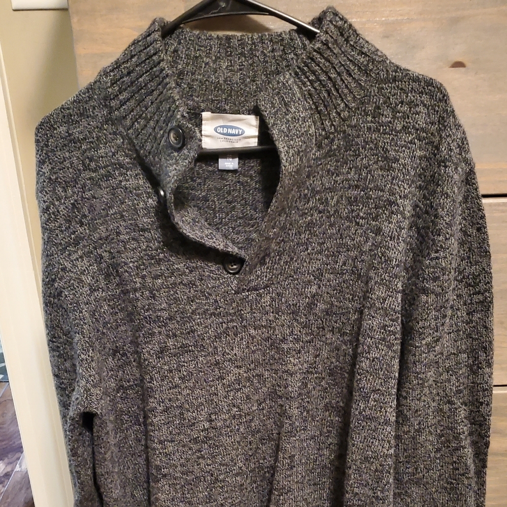 Men's Old Navy xl charcoal gray sweater